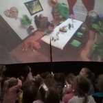 projekcja obrazu w horyzontarium