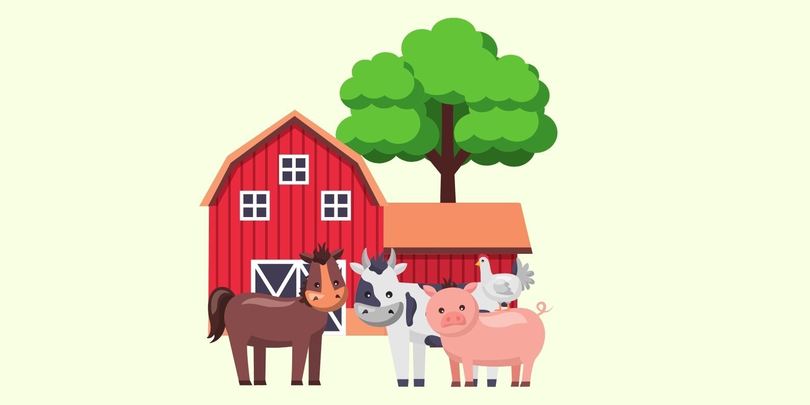 On the farm
