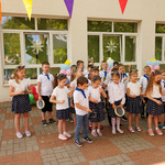 dzieci z grupy V grają na instrumentach