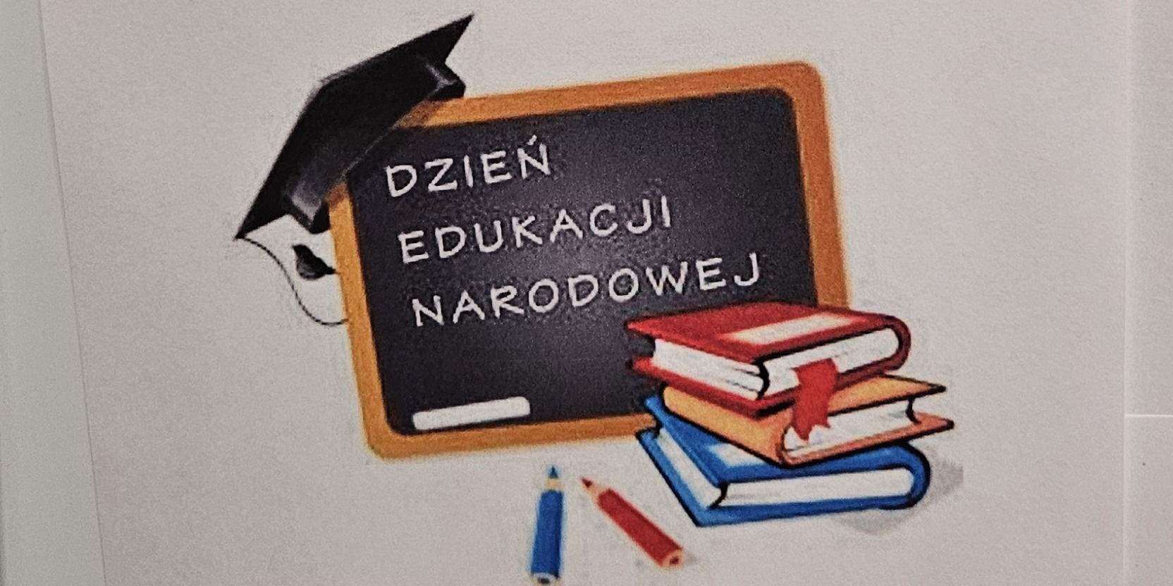 napis Dzień Edukacji Narodowej