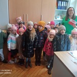 dzieci z Panią Dyrektor