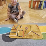 Piotrek i jego ułożone litery