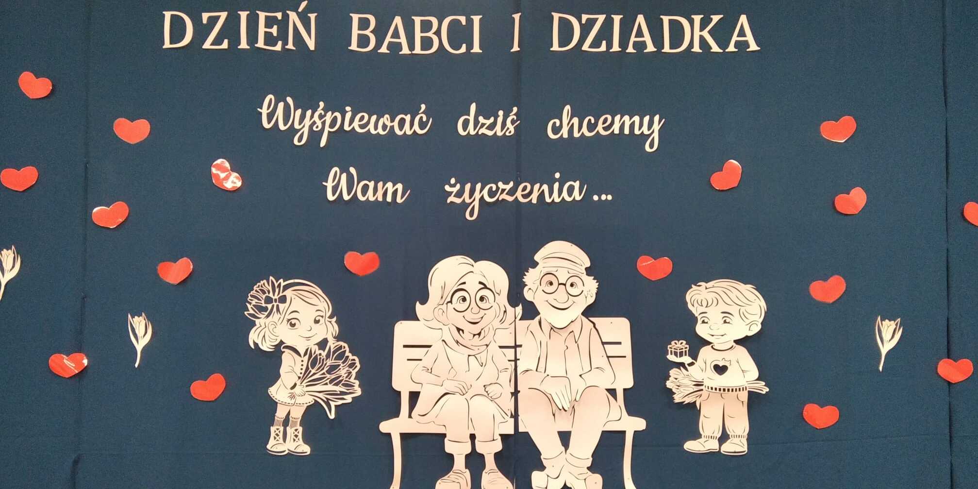 dekoracja na dzień babci i dziadka