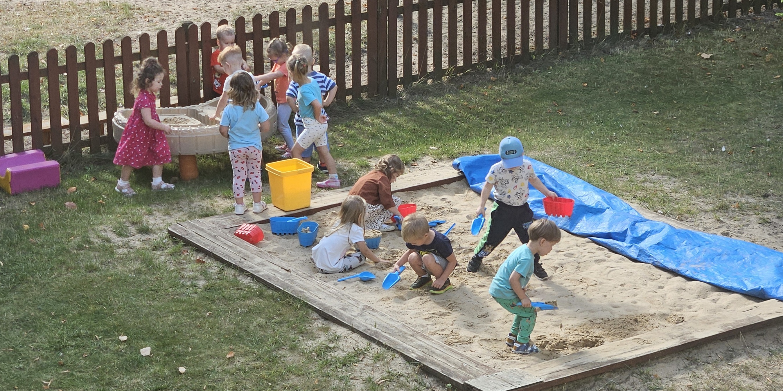 Pierwszy tydzień w przedszkolu