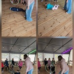 zabawa z hula hop