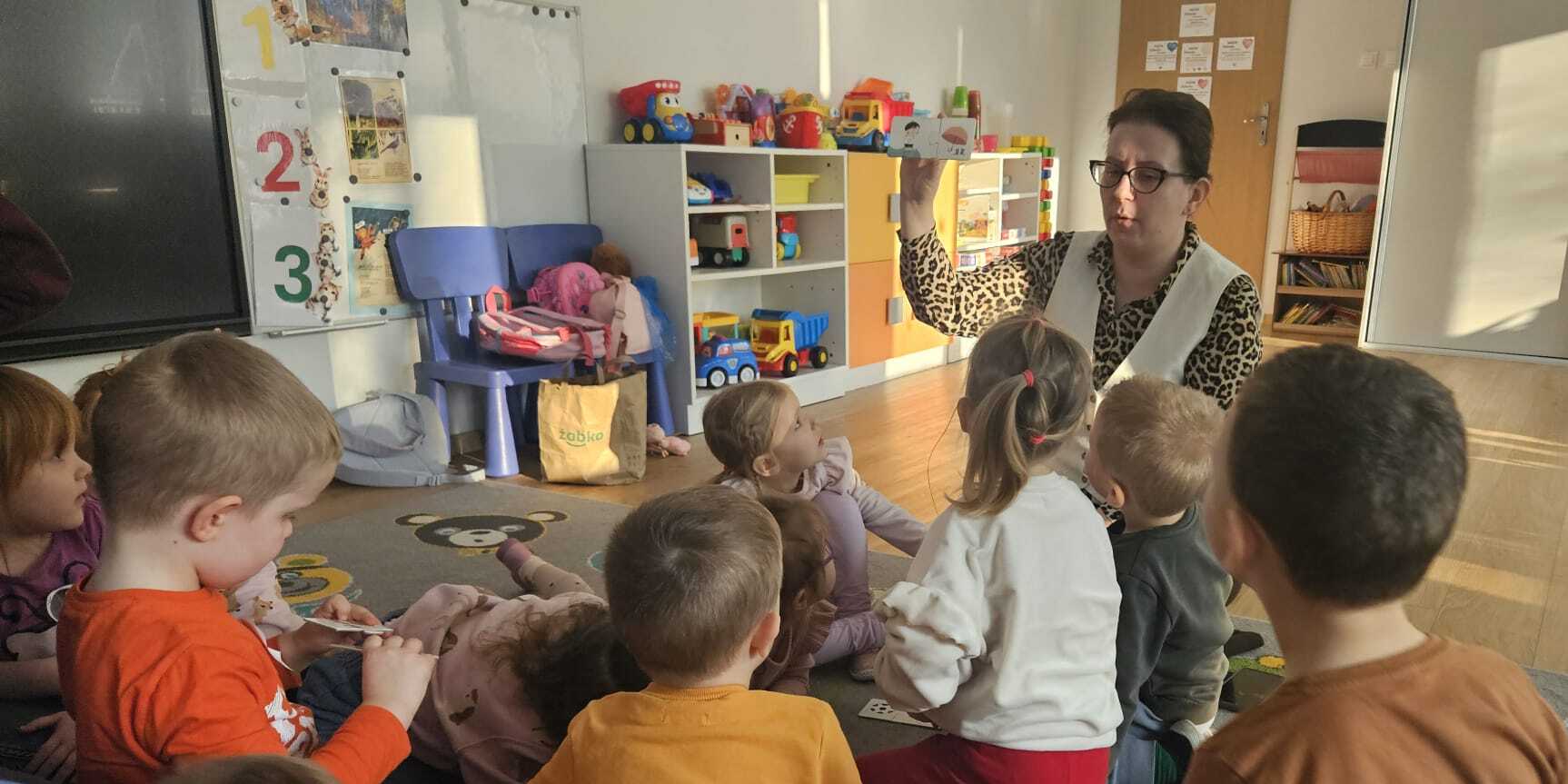 Wizyta Pani bibliotekarki